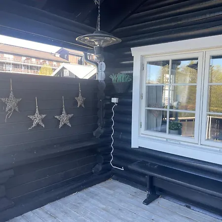 Log With Mountain View Semesterbostad Beitostolen