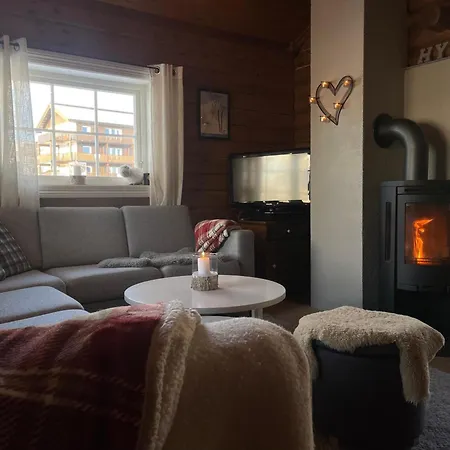 Log With Mountain View *